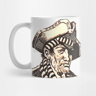 Pirate in profile Mug